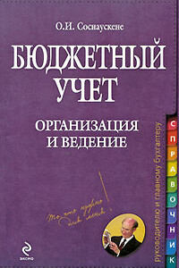 Бюджетный учет. Организация и ведение - Ольга Ивановна Соснаускене