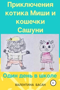 Приключения котика Миши и кошечки Сашуни. Один день в школе - Валентина Басан