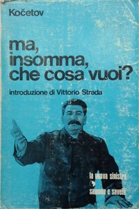 Витторио Страда о романе В. Кочетова «Чего же ты хочешь?» - Витторио Страда