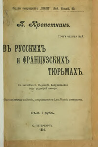 Въ русскихъ и французскихъ тюрьмахъ - Петр Алексеевич Кропоткин