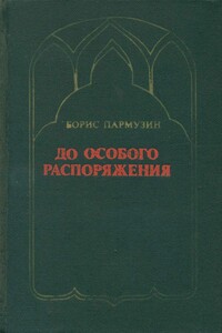 До особого распоряжения - Борис Сергеевич Пармузин