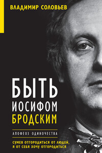 Быть Иосифом Бродским. Апофеоз одиночества - Владимир Исаакович Соловьев