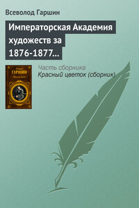 Императорская Академия художеств за 1876-1877 учебный год - Всеволод Михайлович Гаршин