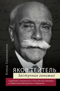 Яков Тейтель. Заступник гонимых. Судебный следователь в Российской империи и общественный деятель в Германии - Елена Соломински