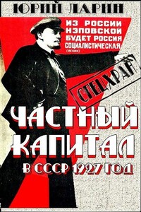 Частный капитал в СССР - Юрий Ларин