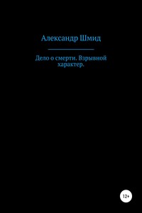 Дело о смерти. Взрывной характер - Александр Витальевич Шмид