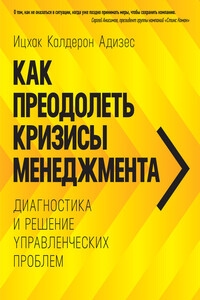 Как преодолеть кризисы менеджмента. Диагностика и решение управленческих проблем - Ицхак Калдерон Адизес